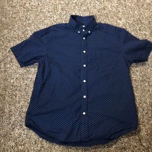 Old navy blue button down shirt